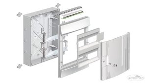 ABB Mistral65-54M - Бокс настенный на 54 модуля 430х600х155 - (1SLM006501A1208)