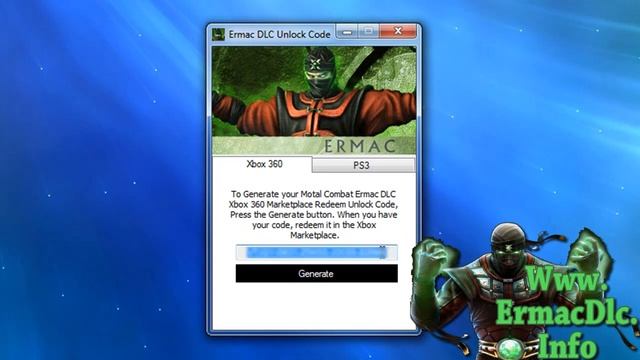 Mortal Kombat 9 Ermac Classic Outfit And Fatality DLC Code Leaked смотреть онлайн