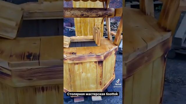 Домик дачный деревянный, изделие нашей мастерской