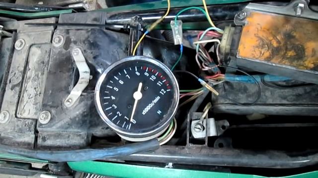 Как подключить Тахометр на Минск от мопеда Delta смотреть онлайн