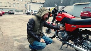 Мотоцикл Ява 638/Jawa 638 от мотоателье Ретроцикл.