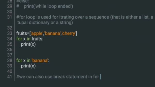 For loop and While loop in python #python #pycoder