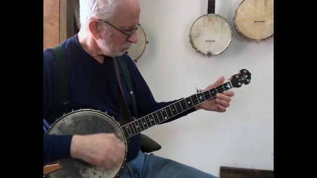 Brown's Ferry Blues - clawhammer banjo with tablature смотреть онлайн