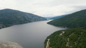 Колымская ГЭС: гидроэлектростанция на вечной мерзлоте | Kolyma HPP (full spillway)