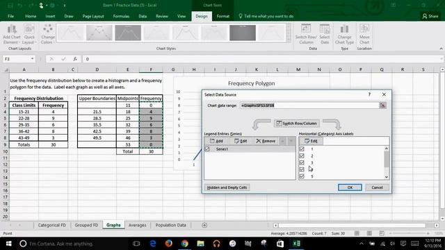 Microsoft Excel - How to Create A Frequency Polygon смотреть онлайн