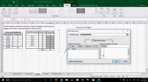 Microsoft Excel - How to Create A Frequency Polygon