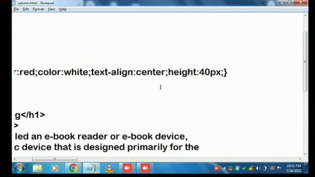 column Layout in CSS | column with Border in CSS @cseducation93