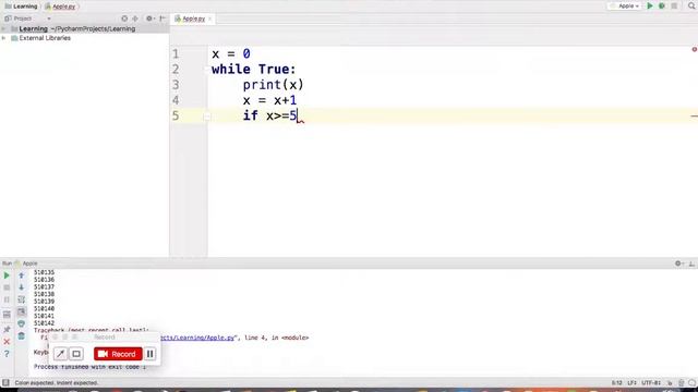 Python - Tutorial 14 - Break смотреть онлайн