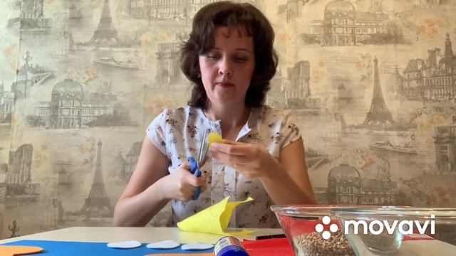 Аппликация Птицы в гнезде смотреть онлайн