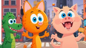 Котёнок Кордэ и друзья открыли ресторан! | Игры для детей | Весёлое кулинарное приключение