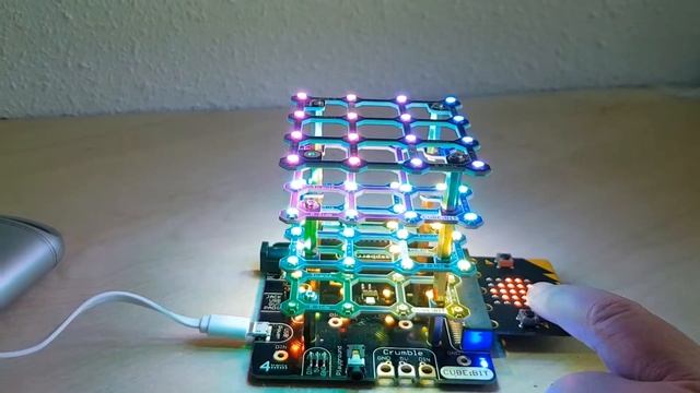 microbit Cube:bit led light смотреть онлайн