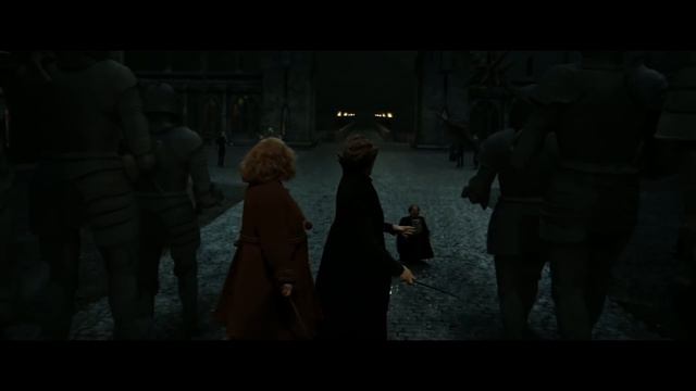 Harry Potter and the Deathly Hallows - Part 2 (Protecting Hogwarts Scene - HD) смотреть онлайн