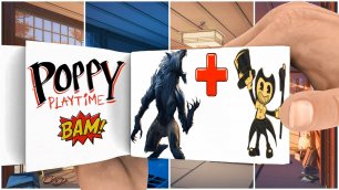 Bendy Werewolf Poppy Playtime Animation Flipbook Animation