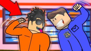РАЗБОРКИ С КОПАМИ В ТЮРЬМЕ ДЖЕЙЛБРЕЙК! РОБЛОКС ПОБЕГ ИЗ ТЮРЬМЫ Roblox Jailbreak
