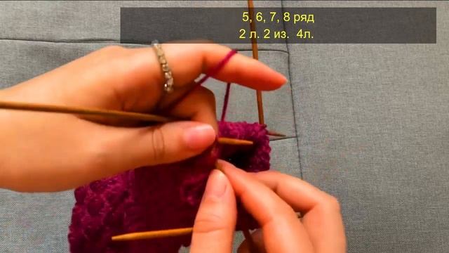 SUPER EASY pattern for knitting socks (#knittingtutorialforbeginners #knittingsocks #вязаныеноски)