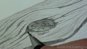 Фактура дерева, как нарисовать доску