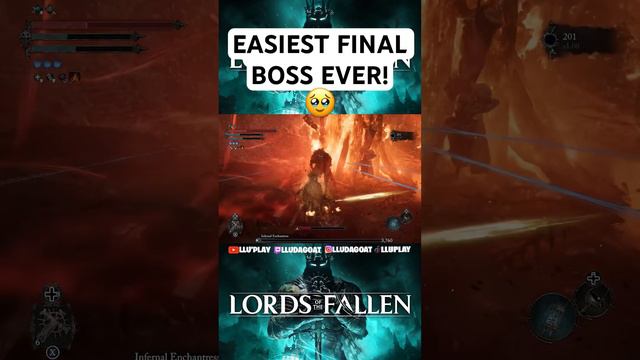 EASIEST FINAL BOSS EVER! 🥹 - LORDS OF THE FALLEN