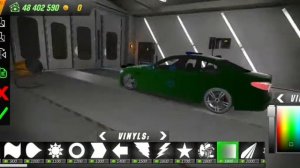 как сделать винил Monster Energy в кар паркинг на м5 ф90