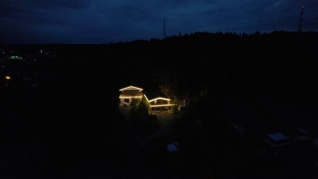 Украшение дома подсветкой | Гирлянды бахрома + гибкий неон смотреть онлайн