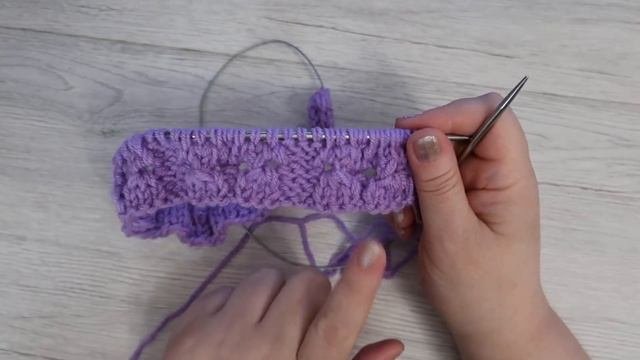 Давайте свяжем КРАСИВУЮ ШАПКУ СПИЦАМИ! Мастер класс