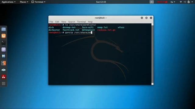 Kali linux rockyou.txt kicsomagolás HUN #2 смотреть онлайн