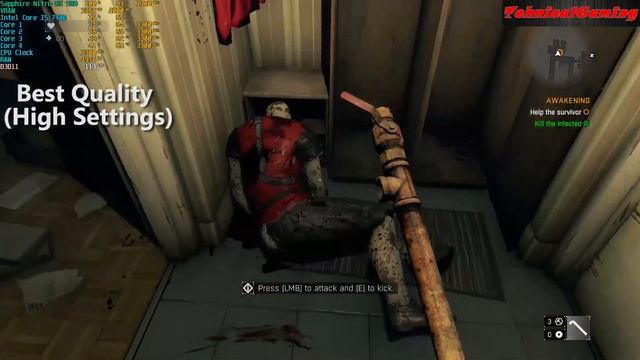 Dying Light:Enhanced Edition | Benchmark | RX 580 | I5 7400 | Best Quality | First 20 minutes