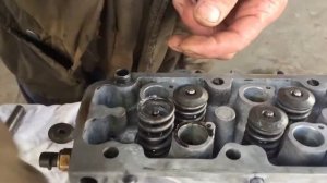 Как разобрать клапана Шевролет Авео. Разобрать и собрать все. Пришлифовка, ставим пружины и сухари.