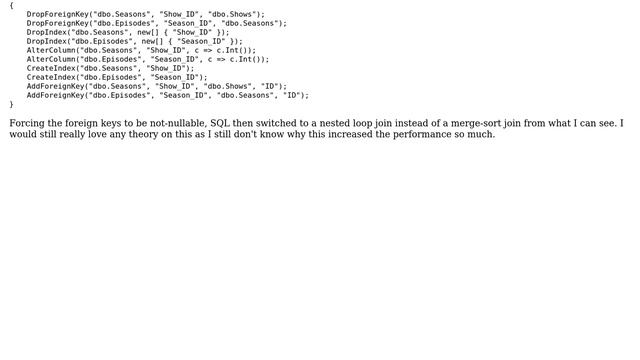 Entity Framework query optimization