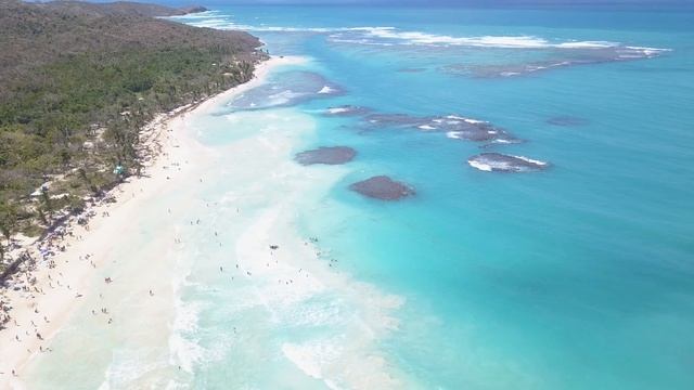 Culebra Island Flamenco Beach Puerto Rico ,DJI Mavic Pro 4K Video смотреть онлайн