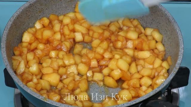 Супер ОЛАДУШКИ с КАРАМЕЛЬНЫМИ ЯБЛОКАМИ на завтрак Идея для Вкусного ЗАВТРАКА смотреть онлайн