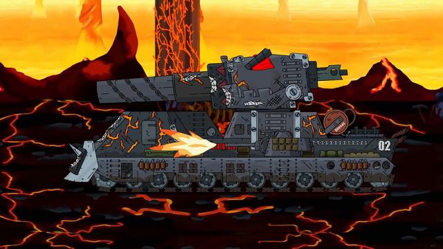 ИС-45 VS Гибрид КВ-6 Gerand - "Гладиаторские бои" - Мультики про танки смотреть онлайн