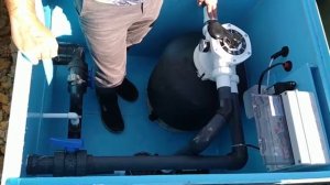 Обратная промывка песочного фильтра