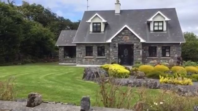Ирландская деревня, современные домики | Irish modern houses.