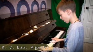 И С Бах. Менуэт  из "нотной тетради Анны Магдалены БАХ"