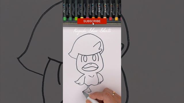 How To Draw Quaxly Pokemon Satisfying Art #kagadashowshorts #art  #drawing #satisfying #artwork