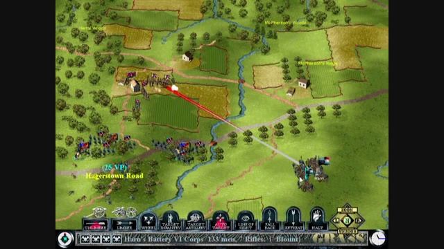 Let's Play Sid Meier's Gettysburg! - USA XI - The Hagerstown Road: With Both Hands Tied смотреть онлайн