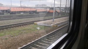 Поездка на электропоезде ЭД4М 0444 от Рязани до Коломны
