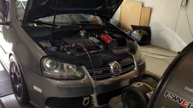 HPA DTM TURBO KIT MK5 R32 DYNO RUN 3 смотреть онлайн