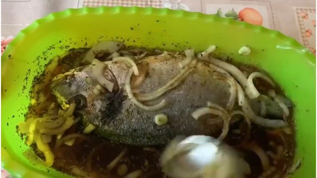 КАК ВКУСНО ПРИГОТОВИТЬ РЫБУ /ЗАПЕЧЁННАЯ ДОРАДО В МАРИНАДЕ!!! смотреть онлайн