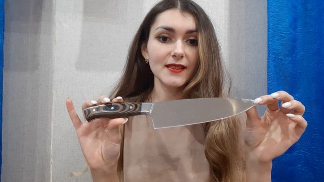 Купить кухонный набор кухонный нож ручной работы +79527614563 рукоять G10 сталь 95х18 х12мф д2