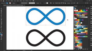 Draw a simple infinity symbol (Illustrator Tutorial) — abcinformatic