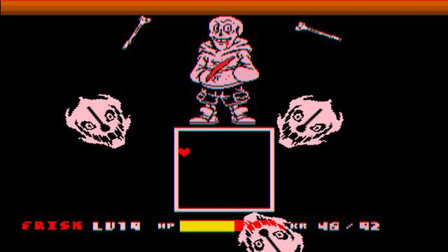 UNDERSWAP CLASSIC  Papyrus fight Full phase 3  Fan Game