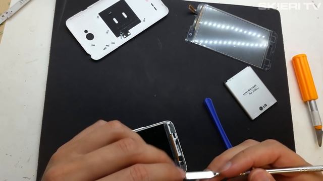 LG L70 - WYMIANA SZYBKI - DOTYKU - DIGITIZER - LCD - REPAIR - DISASSEMBLY смотреть онлайн