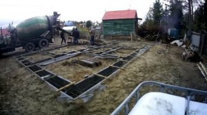 Фундамент. Дом из газоблока своими руками. Часть 5.