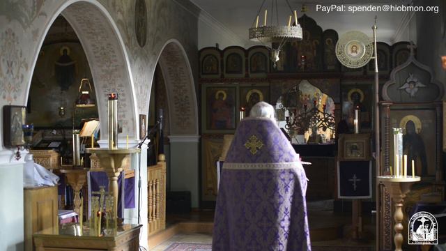 Вечерня и Литургия преждеосв. ев. от Луки смотреть онлайн