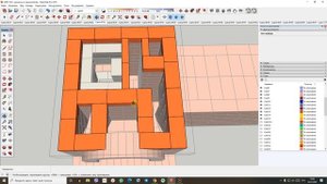 Классная печь с камином и лежанкой. Подробная порядовка.