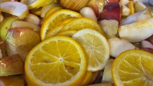 Варенье из яблок с апельсином и лимоном.