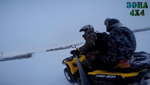 Зона 4х4 #2 | BRP Can-Am Outlander 500 dps | GoPro Hero 4 BE