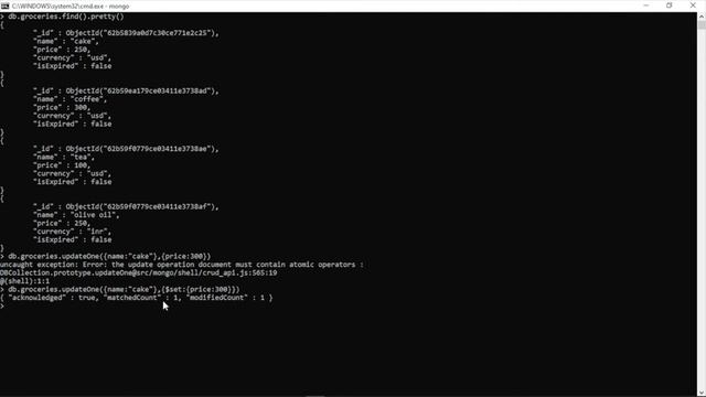 Using updateOne and updateMany - 08 | MongoDB Tutorial for Beginners