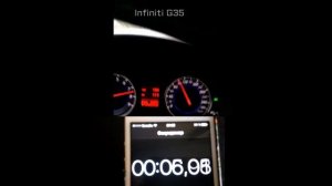 Разгон Infiniti G35 до 100 кмч
